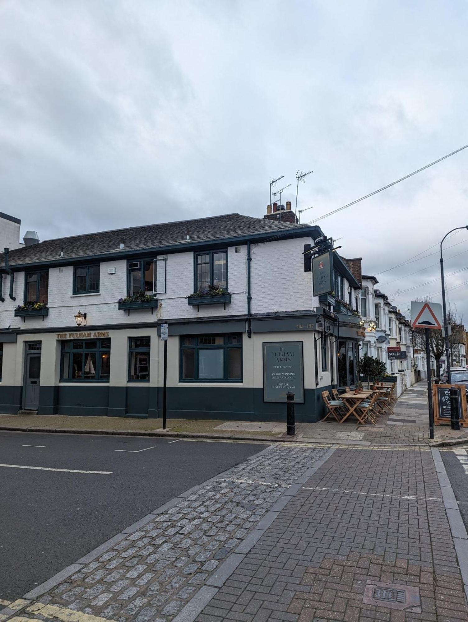 הוילה לונדון 46A Broughton Road Fulham מראה חיצוני תמונה